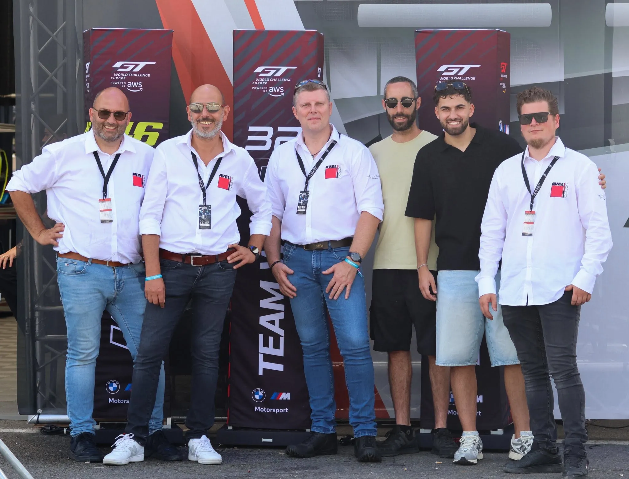 L'équipe aux 24 Heures de Spa-Francorchamps